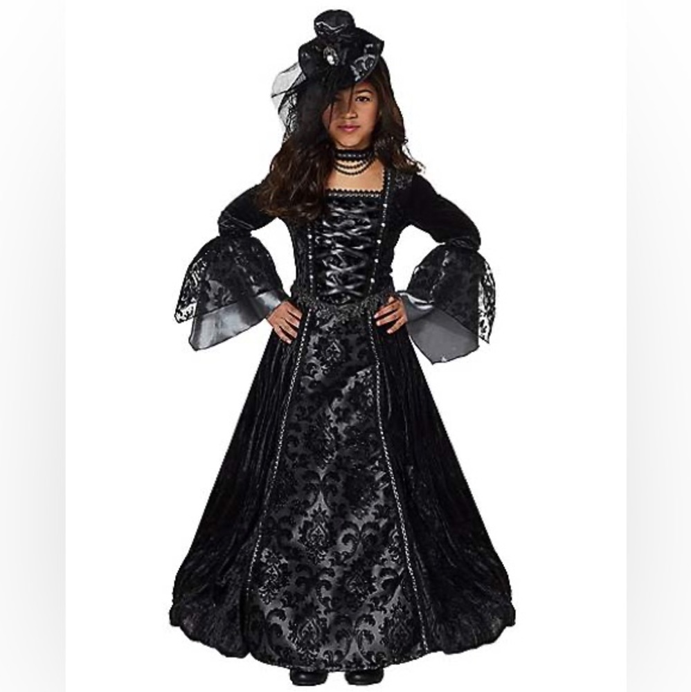 Victorian Spirit Girls Halloween Costume Size Large (12-14)